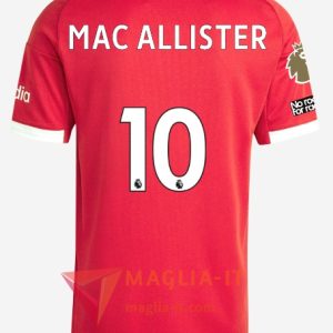 Maglia Calcio ALEXIS MAC ALLISTER 10 FC Liverpool 2025/26 Prima