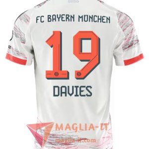 Maglia Calcio ALPHONSO DAVIES 19 Bayern Monaco 2025/26 Seconda
