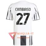 Maglia Calcio ANDREA CAMBIASO 27 Juventus 2025/26 Prima