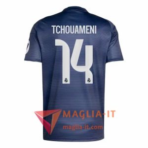 Maglia Calcio AURÉLIEN TCHOUAMÉNI 14 Real Madrid 2025/26 Seconda