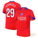 Maglia Calcio BRADLEY BARCOLA 29 PSG 2025/26 Terza