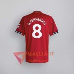 Maglia Calcio BRUNO FERNANDES 8 Manchester United 2025/26 Prima