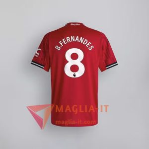 Maglia Calcio BRUNO FERNANDES 8 Manchester United 2025/26 Prima