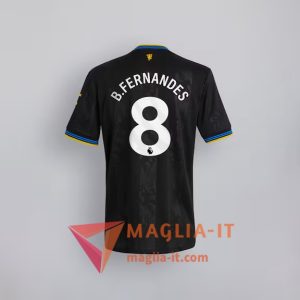 Maglia Calcio BRUNO FERNANDES 8 Manchester United 2025/26 Terza