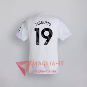 Maglia Calcio BRYAN MBEUMO 19 Manchester United 2025/26 Seconda