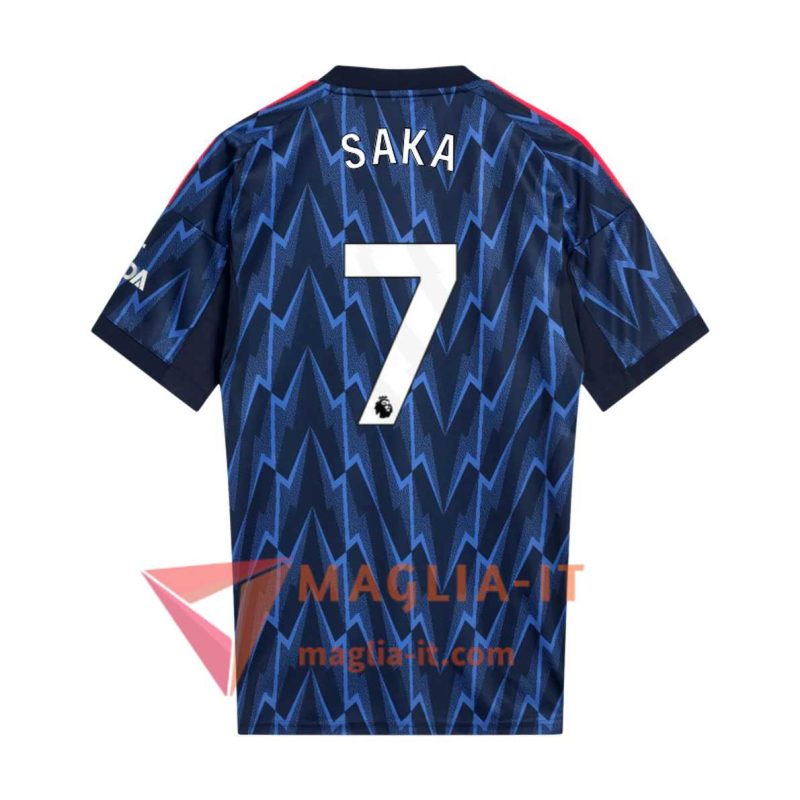 Maglia Calcio BUKAYO SAKA 7 Arsenal 2025/26 Seconda