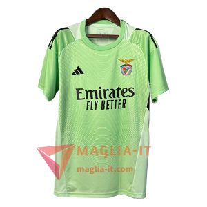 Maglia Calcio Benfica Portiere Verde 2025/2026