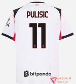 Maglia Calcio CHRISTIAN PULISIC 11 AC Milan 2025/26 Seconda