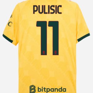Maglia Calcio CHRISTIAN PULISIC 11 AC Milan 2025/26 Terza