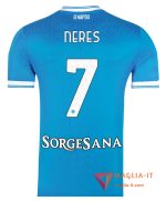 Maglia Calcio DAVID NERES 7 SSC Napoli 2025/26 Prima
