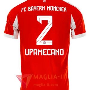 Maglia Calcio DAYOT UPAMECANO 2 Bayern Monaco 2025/26 Prima