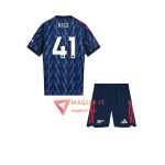 Maglia Calcio DECLAN RICE 41 Arsenal Bambino 2025/26 Seconda