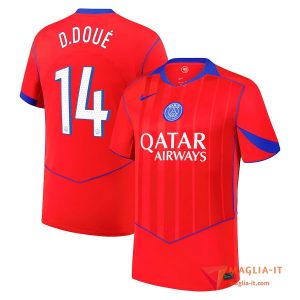 Maglia Calcio DESIRE DOUE 14 PSG 2025/26 Terza