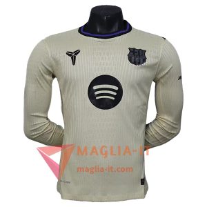 Maglia Calcio FC Barcellona Seconda Manica Lunga 2025/2026
