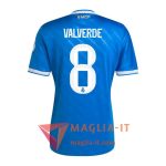 Maglia Calcio FEDE VALVERDE 8 Real Madrid 2025/26 Terza