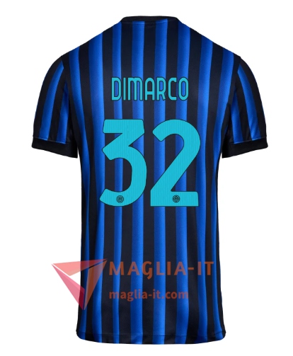 Maglia Calcio FEDERICO DIMARCO 32 Inter Milan 2025/26 Prima