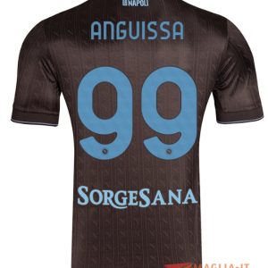 Maglia Calcio FRANK ANGUISSA 99 SSC Napoli 2025/26 Terza