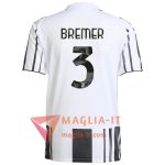 Maglia Calcio GLEISON BREMER 3 Juventus 2025/26 Prima
