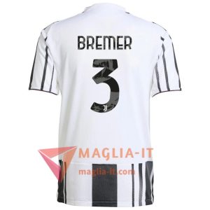 Maglia Calcio GLEISON BREMER 3 Juventus 2025/26 Prima