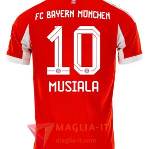 Maglia Calcio JAMAL MUSIALA 10 Bayern Monaco 2025/26 Prima