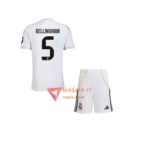 Maglia Calcio JUDE BELLINGHAM 5 Real Madrid Bambino 2025/26 Prima