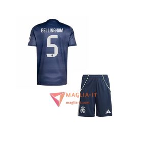 Maglia Calcio JUDE BELLINGHAM 5 Real Madrid Bambino 2025/26 Seconda