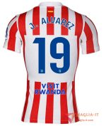 Maglia Calcio JULIÁN ALVAREZ 19 Atletico Madrid 2025/26 Prima