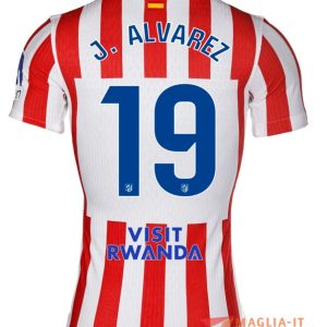 Maglia Calcio JULIÁN ALVAREZ 19 Atletico Madrid 2025/26 Prima