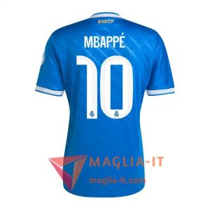 Maglia Calcio KYLIAN MBAPPÉ 10 Real Madrid 2025/26 Terza