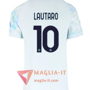 Maglia Calcio LAUTARO MARTÍNEZ 10 Inter Milan 2025/26 Seconda