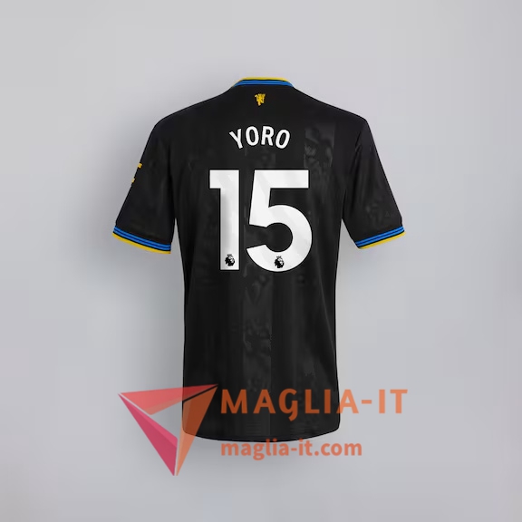 Maglia Calcio LENY YORO 15 Manchester United 2025/26 Terza