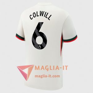 Maglia Calcio LEVI COLWILL 6 Chelsea 2025/26 Seconda