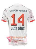 Maglia Calcio LUIS DÍAZ 14 Bayern Monaco 2025/26 Seconda