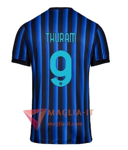 Maglia Calcio MARCUS THURAM 9 Inter Milan 2025/26 Prima