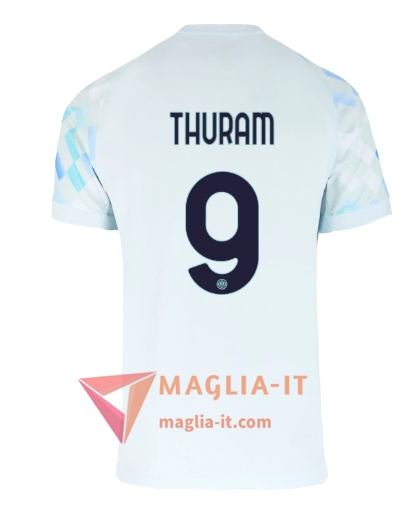 Maglia Calcio MARCUS THURAM 9 Inter Milan 2025/26 Seconda