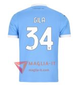 Maglia Calcio MARIO GILA 34 LAZIO 2025/26 Prima