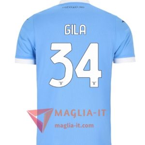 Maglia Calcio MARIO GILA 34 LAZIO 2025/26 Prima