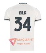 Maglia Calcio MARIO GILA 34 LAZIO 2025/26 Seconda