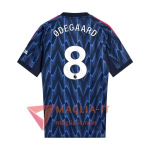 Maglia Calcio MARTIN ØDEGAARD 8 Arsenal 2025/26 Seconda