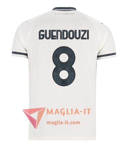Maglia Calcio MATTÉO GUENDOUZI 8 LAZIO 2025/26 Seconda