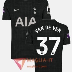 Maglia Calcio MICKEY VAN DE VEN 37 Tottenham Hotspur 2025/26 Seconda