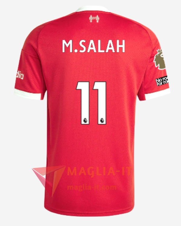Maglia Calcio MOHAMED SALAH 11 FC Liverpool 2025/26 Prima