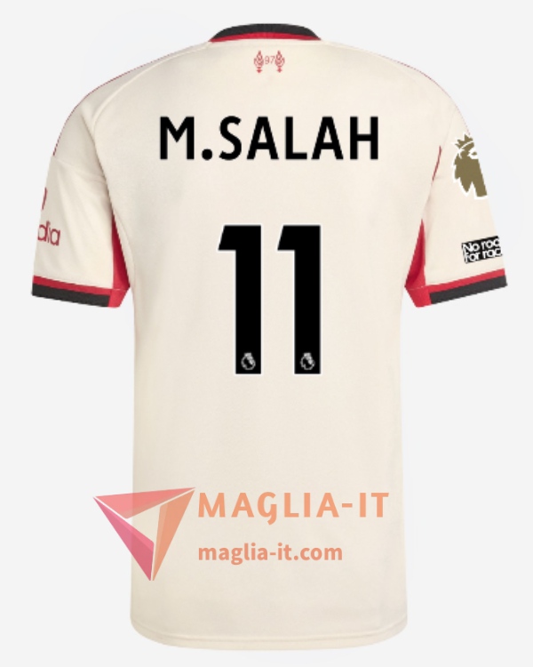 Maglia Calcio MOHAMED SALAH 11 FC Liverpool 2025/26 Seconda