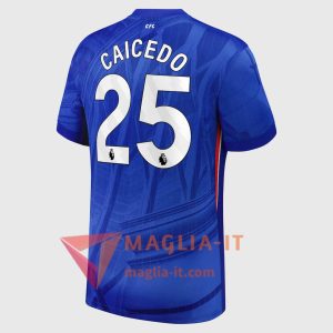 Maglia Calcio MOISÉS CAICEDO 25 Chelsea 2025/26 Prima