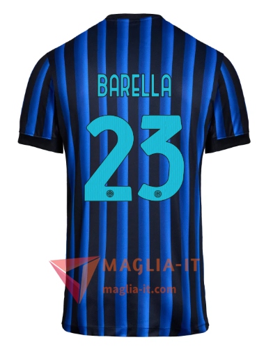 Maglia Calcio NICOLÒ BARELLA 23 Inter Milan 2025/26 Prima