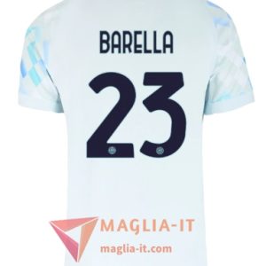 Maglia Calcio NICOLÒ BARELLA 23 Inter Milan 2025/26 Seconda