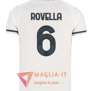 Maglia Calcio NICOLÒ ROVELLA 6 LAZIO 2025/26 Seconda