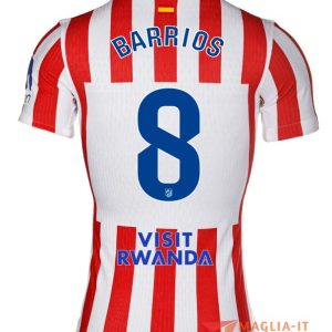 Maglia Calcio PABLO BARRIOS 8 Atletico Madrid 2025/26 Prima