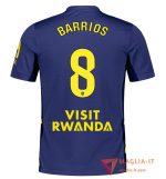 Maglia Calcio PABLO BARRIOS 8 Atletico Madrid 2025/26 Seconda