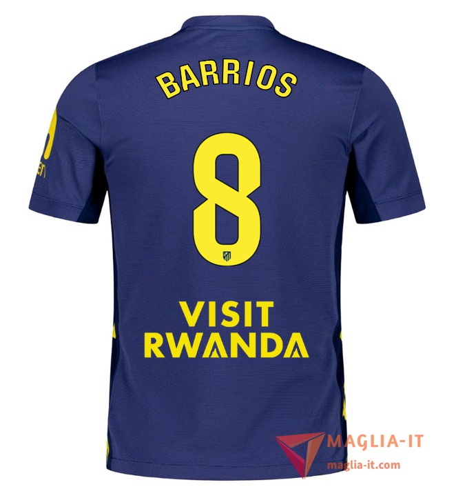 Maglia Calcio PABLO BARRIOS 8 Atletico Madrid 2025/26 Seconda